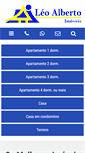 Mobile Screenshot of leoalbertoimoveis.com.br
